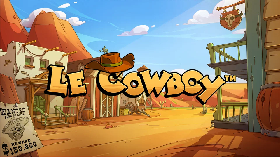 Le Cowboy — Illustratives Bild